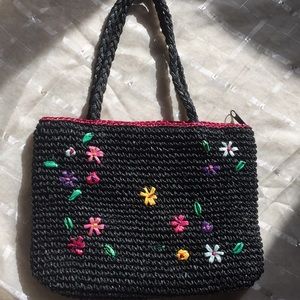 Fun black purse for little girls